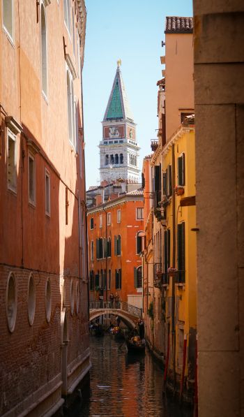 Venice, metropolitan city of venice, Italy Wallpaper 600x1024