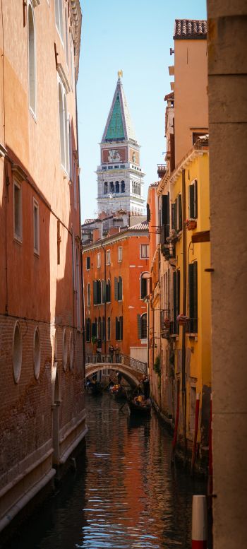 Venice, metropolitan city of venice, Italy Wallpaper 1080x2400