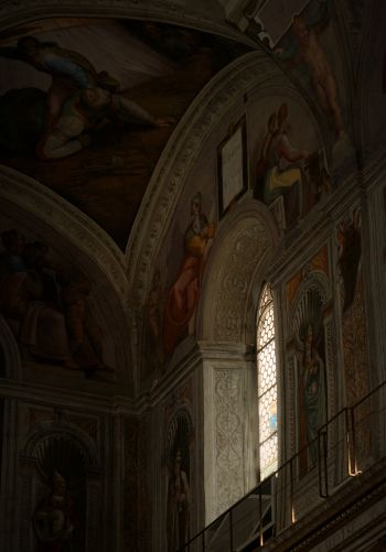 Обои 1668x2388 Сикстинская капелла, Ватикан