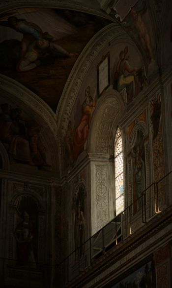 Sistine Chapel, Vatican Wallpaper 1200x2000