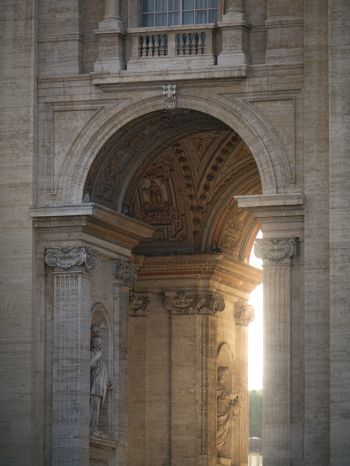 Обои 1668x2224 площадь Святого Петра, Ватикан