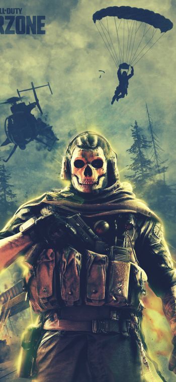 Обои 828x1792 Call of Duty: Warzone