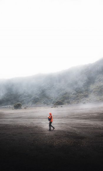 Costa Rica, fog Wallpaper 1200x2000