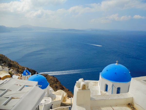 Santorini, Greece, sea Wallpaper 800x600