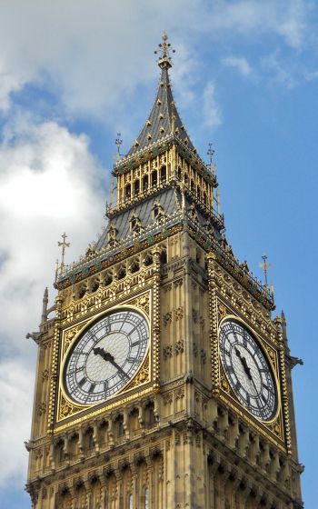 Обои 1600x2560 Лондон, Соединенное Королевство, часы