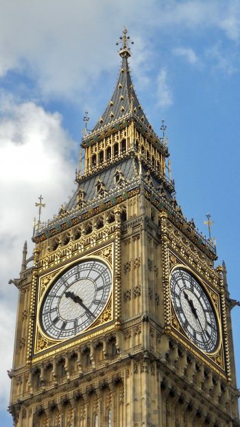 Обои 640x1136 Лондон, Соединенное Королевство, часы