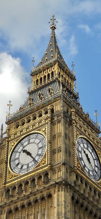 Обои 828x1792 Лондон, Соединенное Королевство, часы