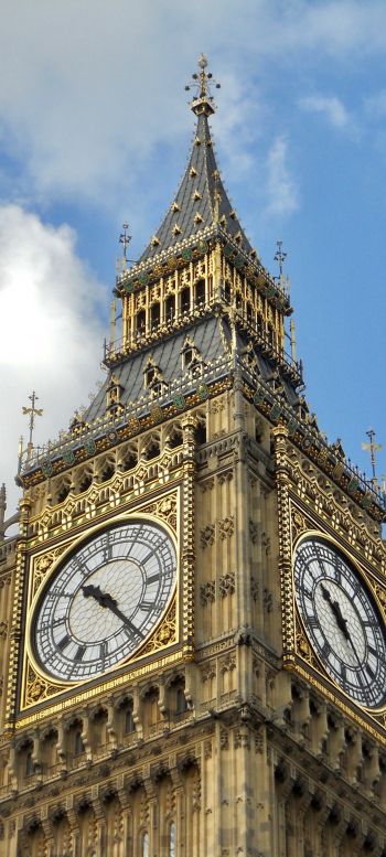 Обои 720x1600 Лондон, Соединенное Королевство, часы