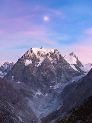 Switzerland, mountains, mountain peaks Wallpaper 1620x2160