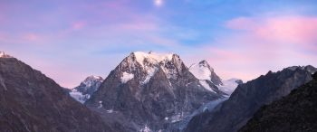 Switzerland, mountains, mountain peaks Wallpaper 3440x1440