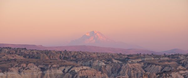 Goreme, Nevsehir Center / Nevsehir, Turkey Wallpaper 3440x1440