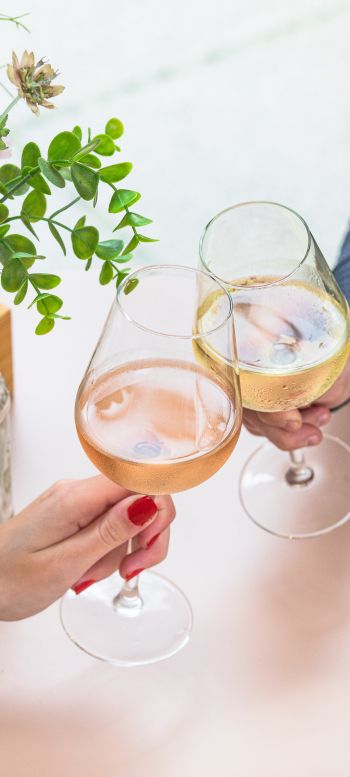 wine, champagne, drink Wallpaper 1080x2400