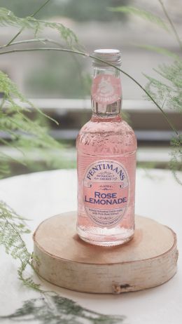bottle, pink Wallpaper 1440x2560