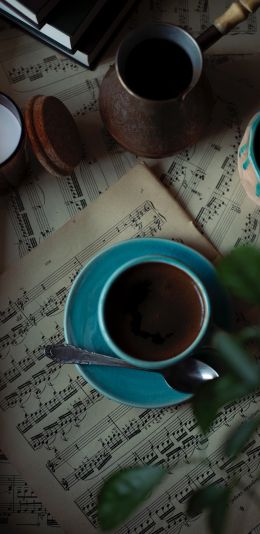 coffee, coffee pot Wallpaper 1440x2960