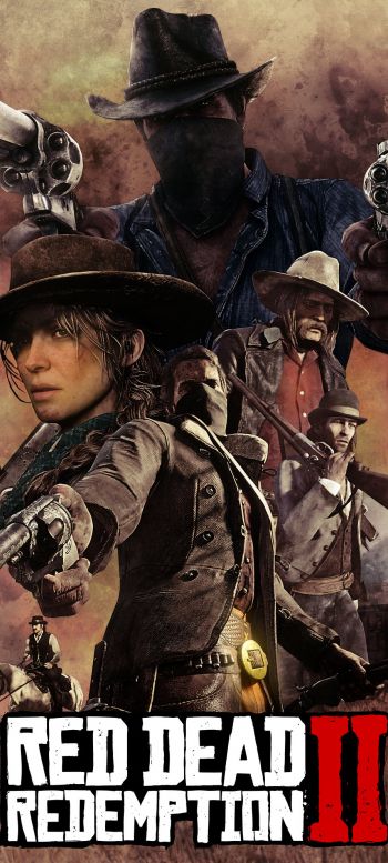 Red Dead Redemption 2, wild west Wallpaper 720x1600