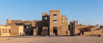 Обои 2560x1080 Египет, развалины, древний город