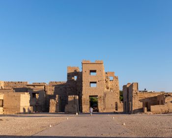 Обои 1280x1024 Египет, развалины, древний город
