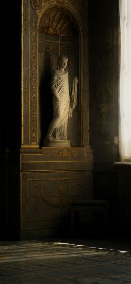metropolitan city of florence, Italy, statue Wallpaper 828x1792