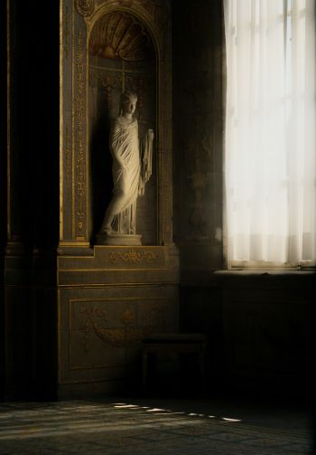 metropolitan city of florence, Italy, statue Wallpaper 1640x2360