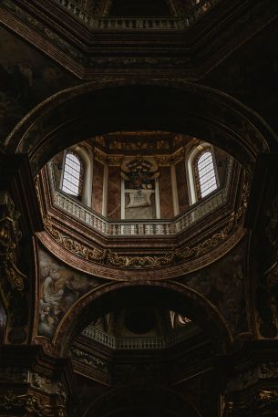 film photography, frescoes, dome Wallpaper 4000x6000