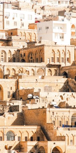 Mardin, Turkey, old city Wallpaper 720x1440