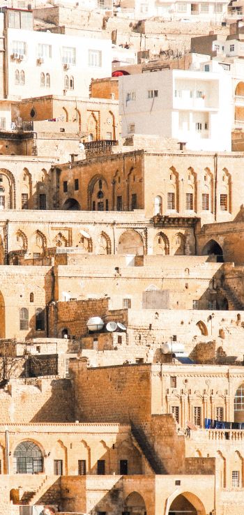 Mardin, Turkey, old city Wallpaper 720x1520