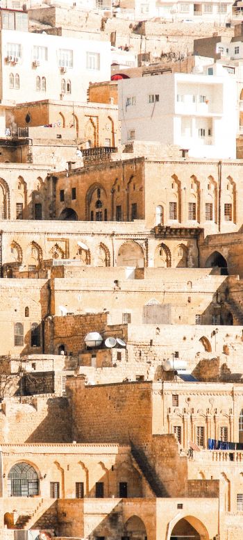 Mardin, Turkey, old city Wallpaper 720x1600