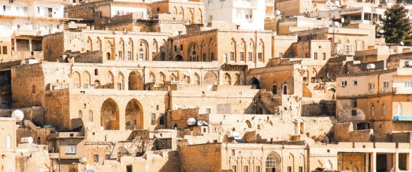 Mardin, Turkey, old city Wallpaper 3440x1440