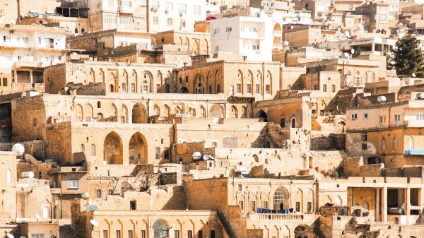 Mardin, Turkey, old city Wallpaper 3840x2160