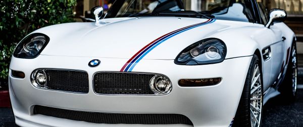 Обои 3440x1440 BMW Z8 Roadster, кабриолет