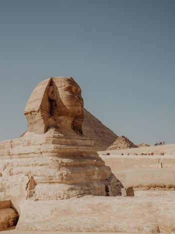 Giza, Egypt, sphinx Wallpaper 1668x2224