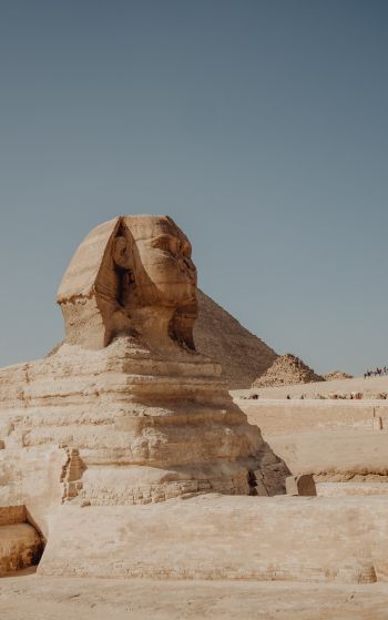 Giza, Egypt, sphinx Wallpaper 1752x2800