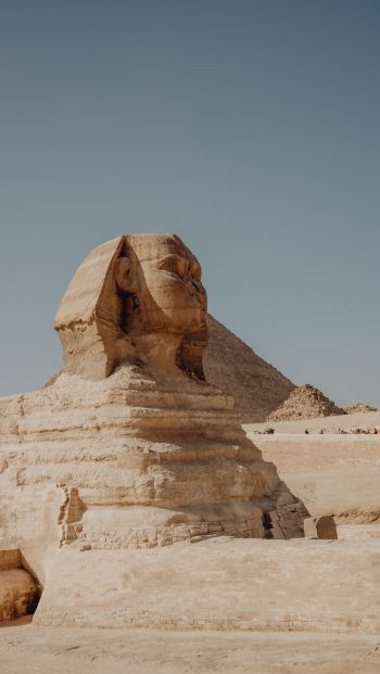 Giza, Egypt, sphinx Wallpaper 640x1136
