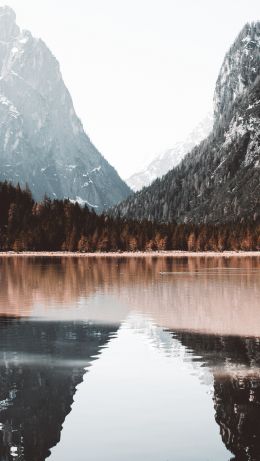 Toblach, South Tyrol, Italy Wallpaper 640x1136