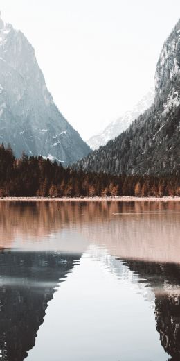 Toblach, South Tyrol, Italy Wallpaper 720x1440