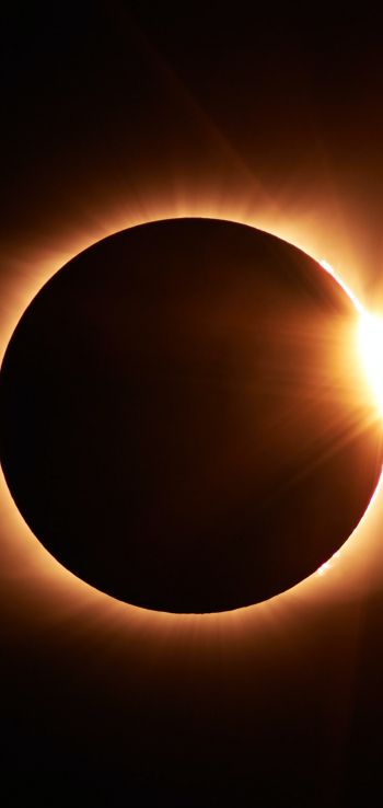 solar eclipse Wallpaper 720x1520