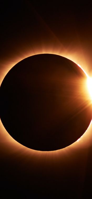 solar eclipse Wallpaper 828x1792