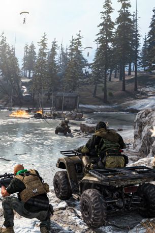 Call of Duty: Warzone, battle royale Wallpaper 640x960