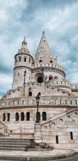 Buda Castle, Budapest, hungary Wallpaper 1080x2220