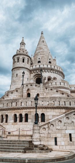 Buda Castle, Budapest, hungary Wallpaper 1080x2340