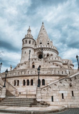 Buda Castle, Budapest, hungary Wallpaper 1640x2360