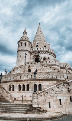 Buda Castle, Budapest, hungary Wallpaper 1200x2000