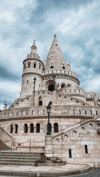 Обои 640x1136 Замок Буда, Будапешт, Венгрия