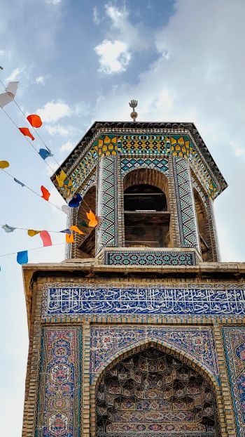 Обои 1440x2560 Шираз, провинция Фарс, Иран, мечеть