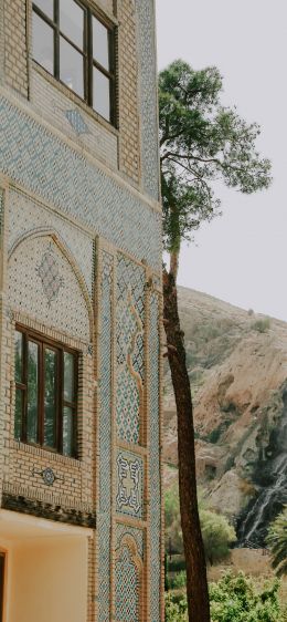 Обои 828x1792 Шираз, провинция Фарс, Иран, здание