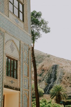 Обои 640x960 Шираз, провинция Фарс, Иран, здание