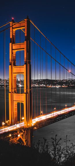 San Francisco Bay, California, USA Wallpaper 720x1600