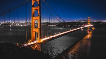 San Francisco Bay, California, USA Wallpaper 2560x1440