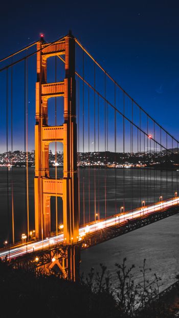 San Francisco Bay, California, USA Wallpaper 640x1136