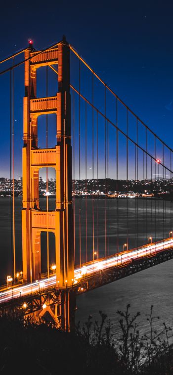 San Francisco Bay, California, USA Wallpaper 1080x2340